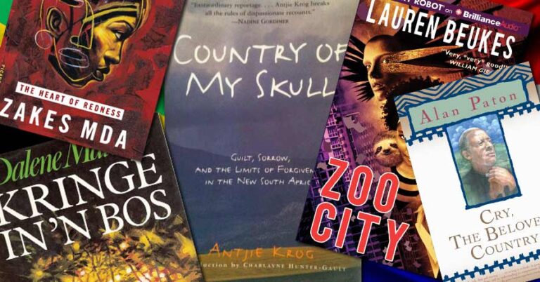 Best South African Literature Books to read